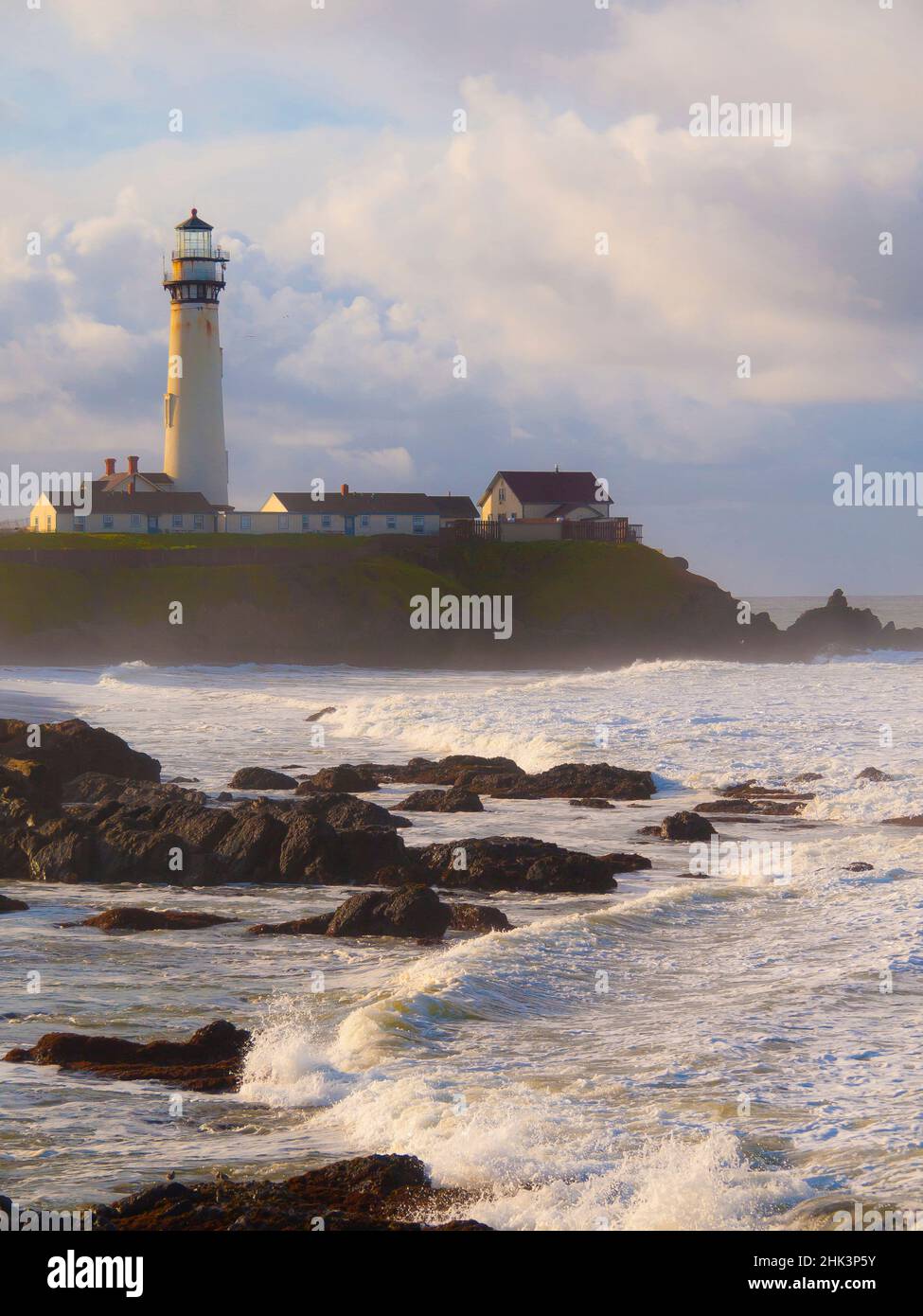 Pigeon Point Lighthouse, Big Sur, Kalifornien, USA Stockfoto