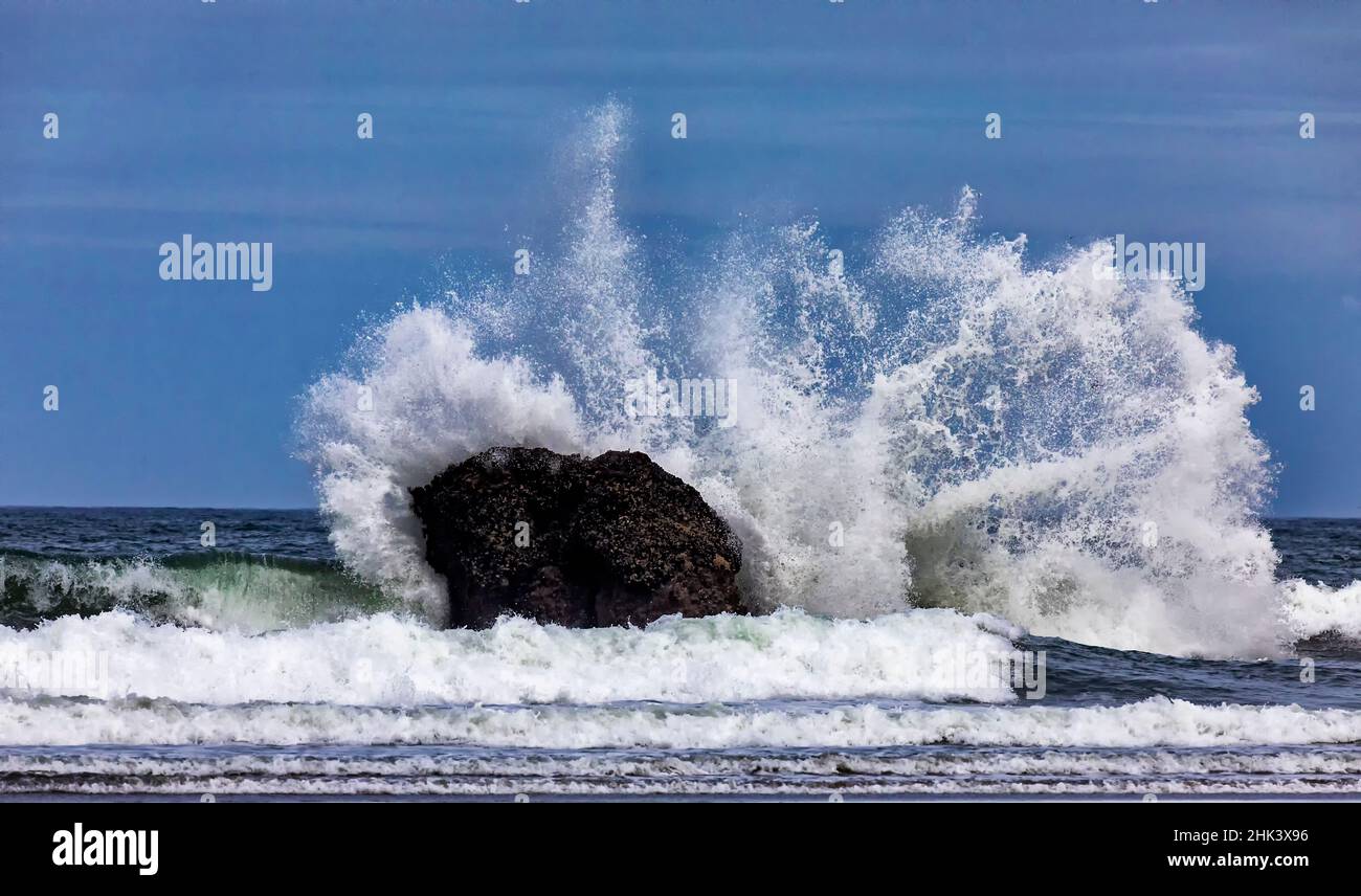 USA, Oregon, Bandon, Beach Stockfoto