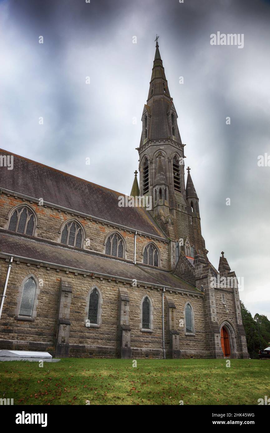 Pfarrkirche in Navan, an Uaimh, eine Stadt der Grafschaft Meath in Irland / Pfarrkirche in Navan, Irland Stockfoto