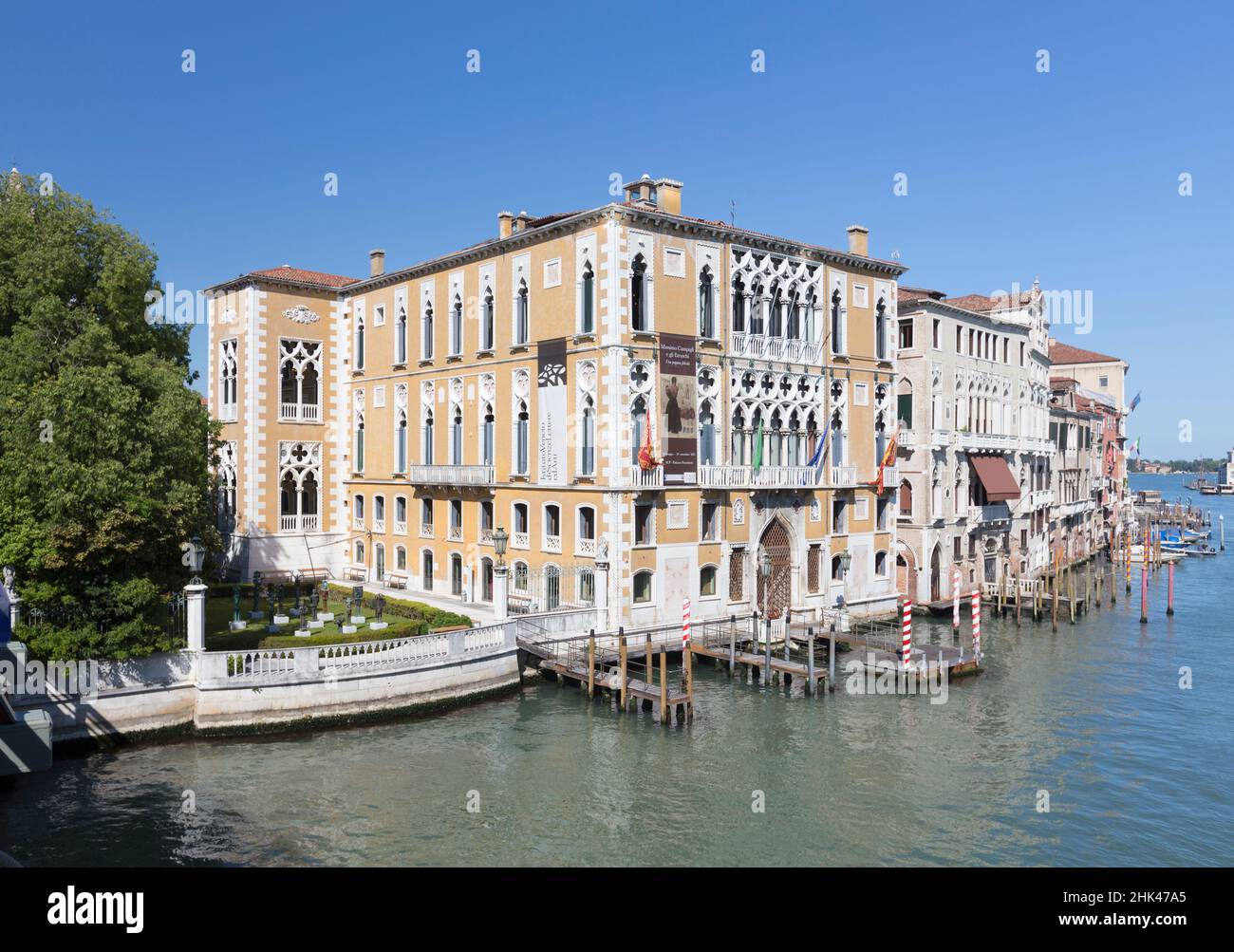 Palazzo Franchetti, Venedig, Italien Stockfoto