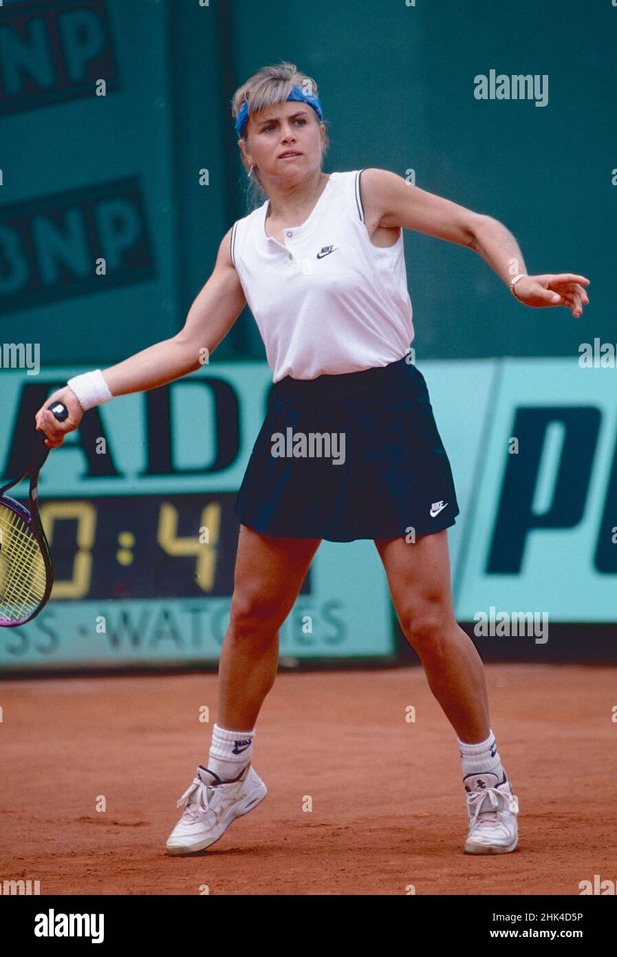 Südafrikanische Tennisspielerin Amanda Coetzer, 1990er Jahre Stockfoto