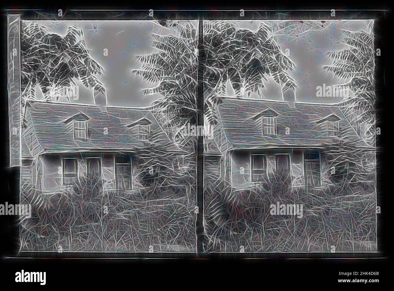 Inspiriert von L. Eldert House, Eldert Lane in der Nähe der Atlantic Avenue, Brooklyn, Daniel Berry Austin, Amerikaner, geboren 1863, Active 1899-1909, Gelatine-Silberglas-Trockenplatte negativ, ca. 1907, neu erfunden von Artotop. Klassische Kunst neu erfunden mit einem modernen Twist. Design von warmen fröhlichen Leuchten der Helligkeit und Lichtstrahl Strahlkraft. Fotografie inspiriert von Surrealismus und Futurismus, umarmt dynamische Energie der modernen Technologie, Bewegung, Geschwindigkeit und Kultur zu revolutionieren Stockfoto