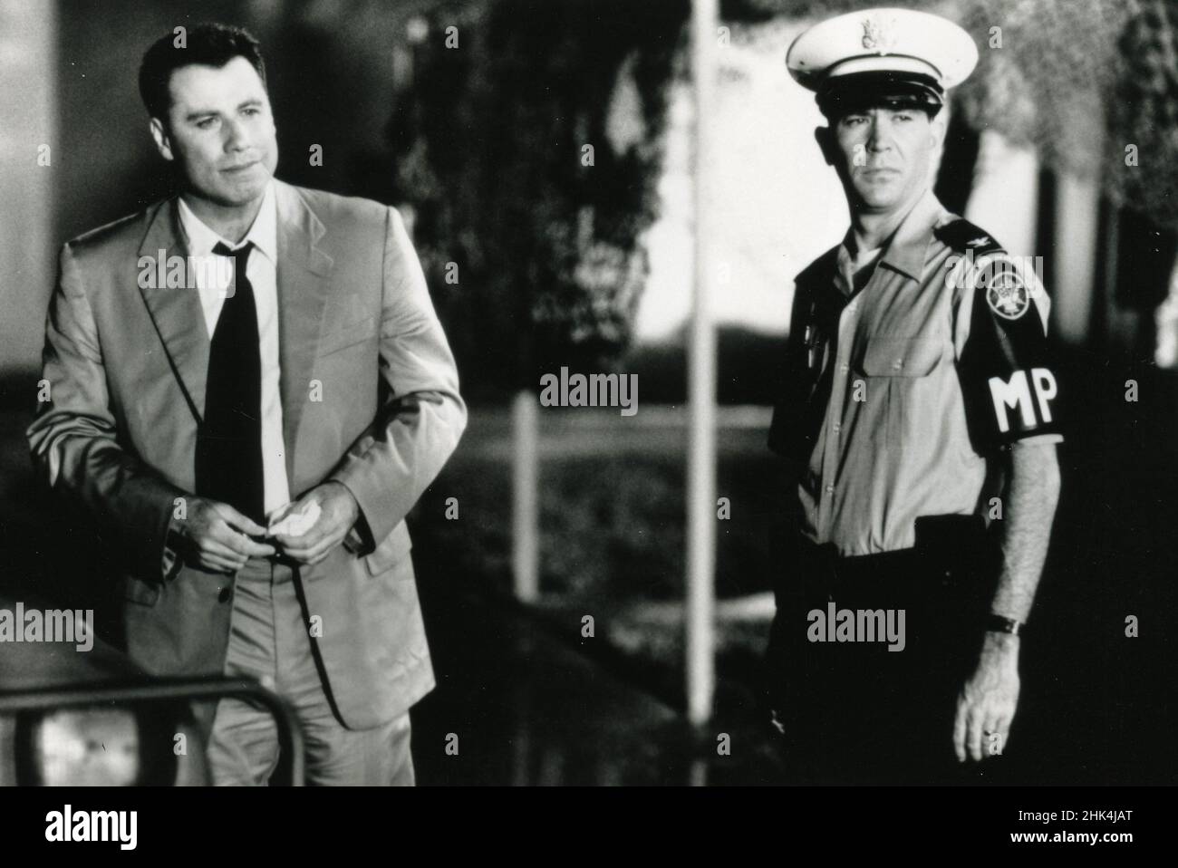 Die amerikanischen Schauspieler John Travolta und Timothy Hutton im Film die Tochter des Generals, USA 1999 Stockfoto