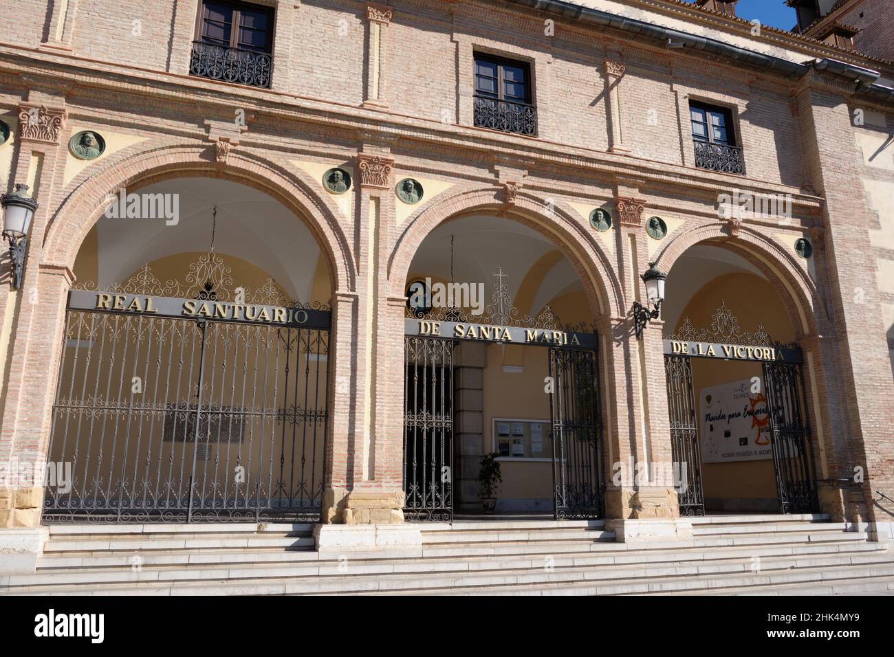 Basilika Santa Maria de La Victoria, Malaga, Spanien. Stockfoto