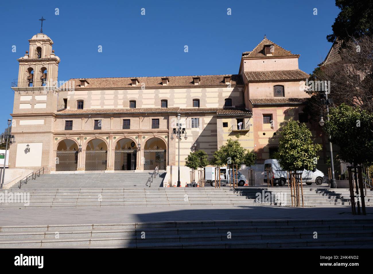 Basilika Santa Maria de La Victoria, Malaga, Spanien. Stockfoto