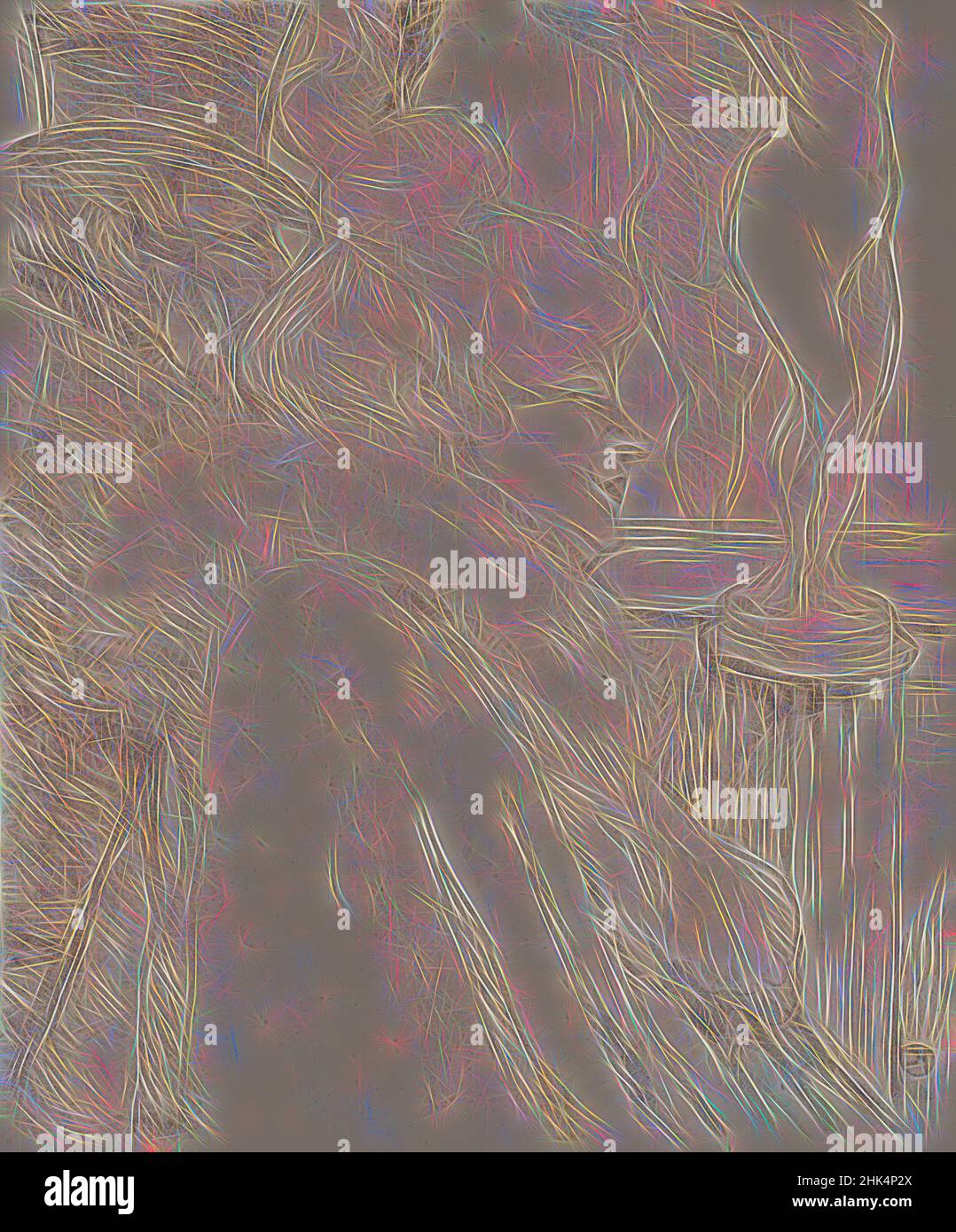 Inspiriert von Sortie de Théatre, Henri de Toulouse-Lautrec, französisch, 1864-1901, Lithographie auf Webe-Papier, 1896, Bild: 12 3/8 x 10 1/4 Zoll, 31,5 x 26 cm, neu erfunden von Artotop. Klassische Kunst neu erfunden mit einem modernen Twist. Design von warmen fröhlichen Leuchten der Helligkeit und Lichtstrahl Strahlkraft. Fotografie inspiriert von Surrealismus und Futurismus, umarmt dynamische Energie der modernen Technologie, Bewegung, Geschwindigkeit und Kultur zu revolutionieren Stockfoto