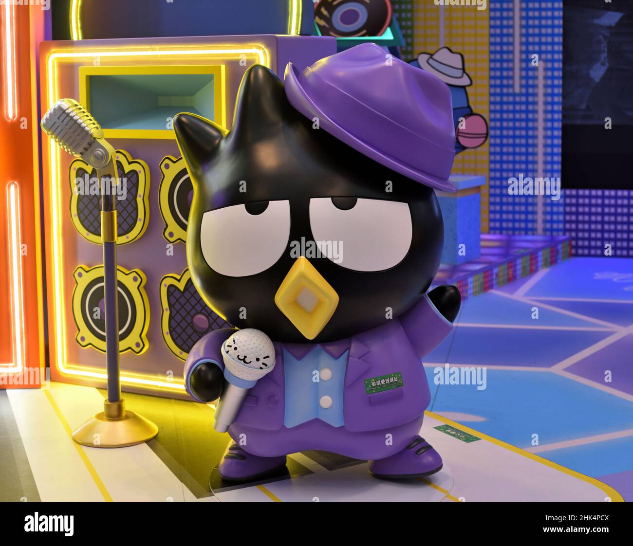 Modell von Bad Badtz-Maru, Charakter von Sanrio Stockfoto