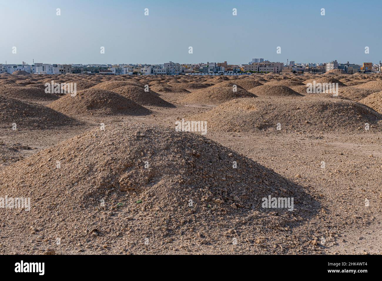 Dilmun-Grabhügel, UNESCO-Weltkulturerbe, Königreich Bahrain, Naher Osten Stockfoto