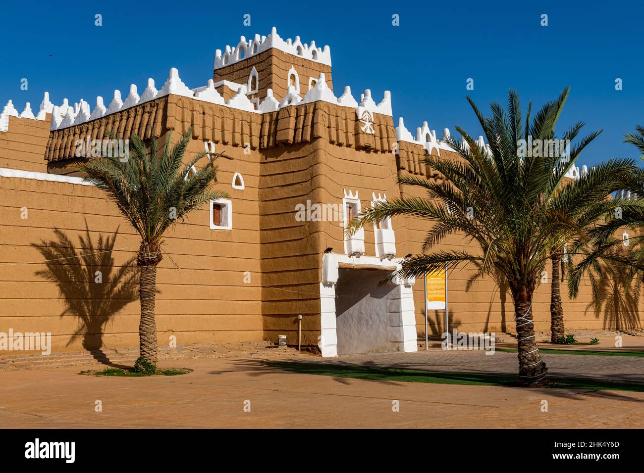 Historischer Amarah-Palast, Fort Najran, Najran, Königreich Saudi-Arabien, Naher Osten Stockfoto