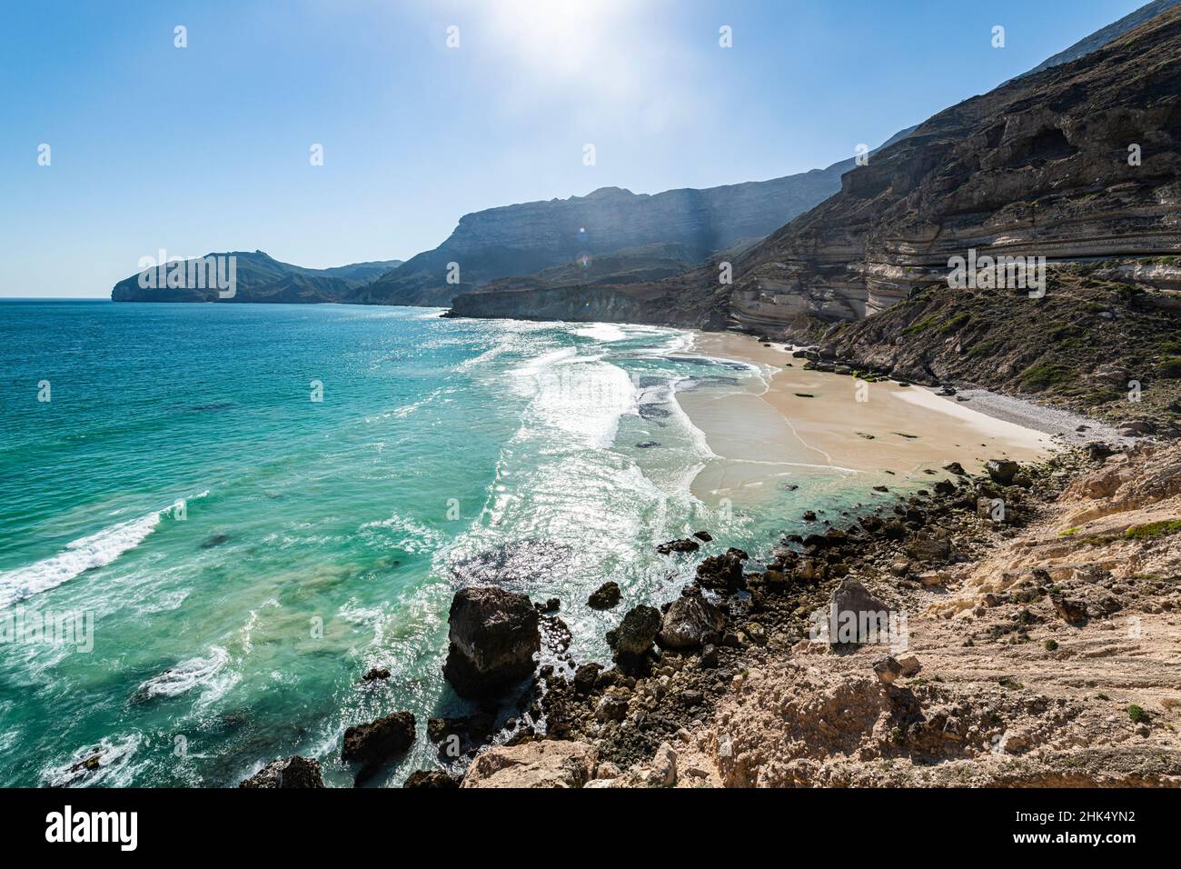 Fazayah Beach, Salalah, Oman, Naher Osten Stockfoto