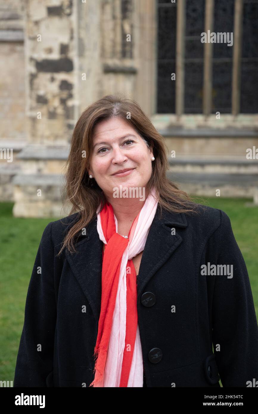 The Portrait of Kent: Canterbury Cathedral ist eine sozialdokumentarische Porträtserie von Fotografien, die das Leben des Domgrunds dokumentiert Stockfoto