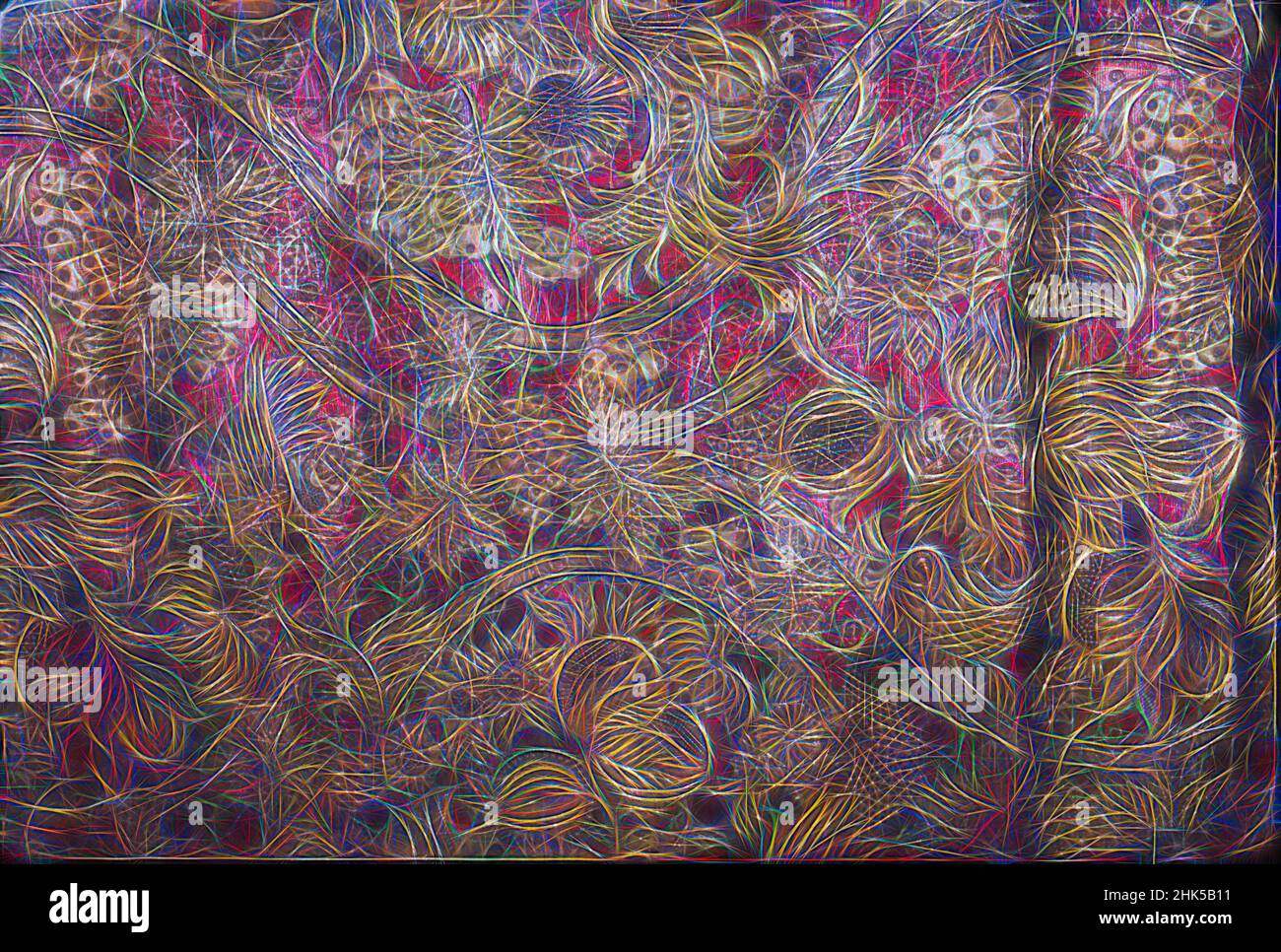 Inspiriert von Wallpaper, Paper, ca. 1880, 56 1/4 x 37 1/2 Zoll, 42,9 x 95,2 cm, neu erfunden von Artotop. Klassische Kunst neu erfunden mit einem modernen Twist. Design von warmen fröhlichen Leuchten der Helligkeit und Lichtstrahl Strahlkraft. Fotografie inspiriert von Surrealismus und Futurismus, umarmt dynamische Energie der modernen Technologie, Bewegung, Geschwindigkeit und Kultur zu revolutionieren Stockfoto