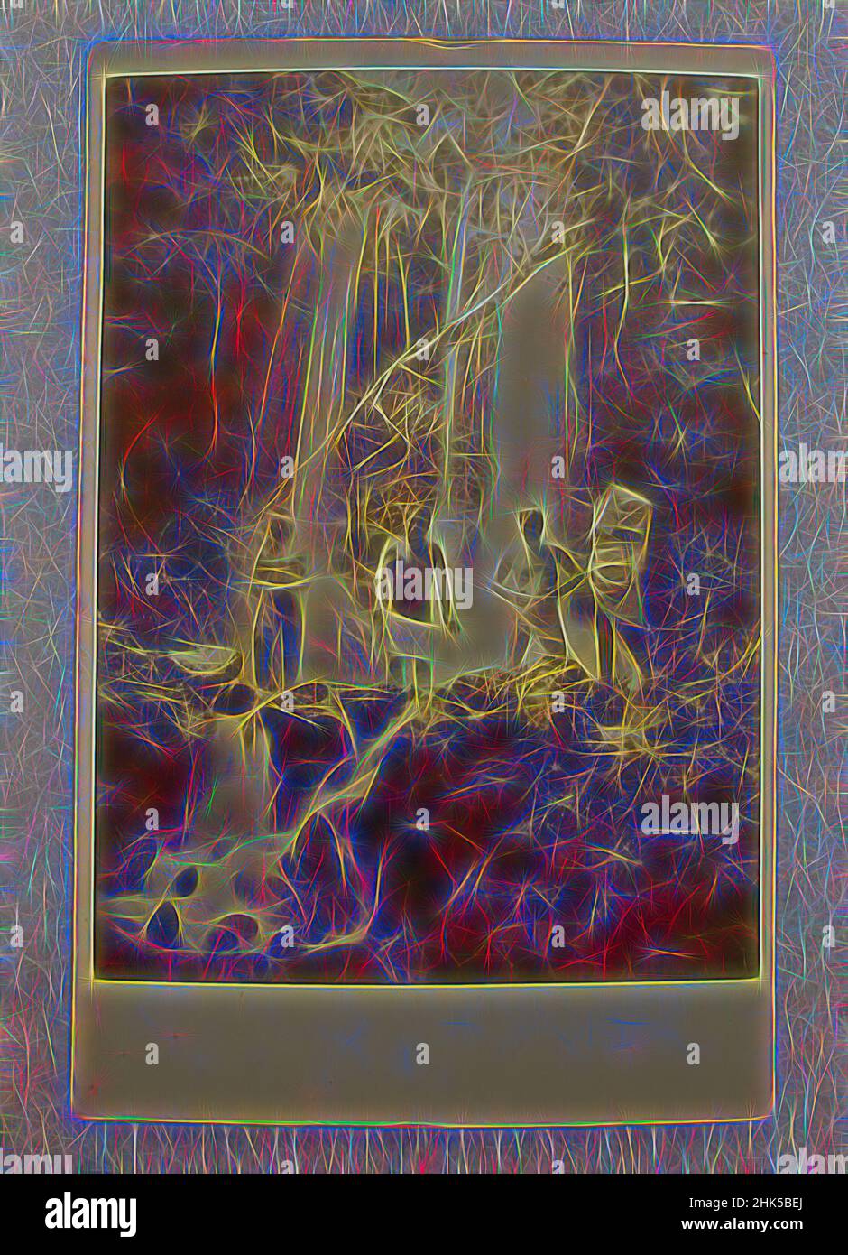 Inspiriert von View of Japan, Silberalbumin-Fotografie montiert auf, Japan, Ende 19th-Anfang 20th Jahrhundert, mit Befestigung: 6 7/16 x 4 1/8 Zoll, 16,3 x 10,5 cm, neu erfunden von Artotop. Klassische Kunst neu erfunden mit einem modernen Twist. Design von warmen fröhlichen Leuchten der Helligkeit und Lichtstrahl Strahlkraft. Fotografie inspiriert von Surrealismus und Futurismus, umarmt dynamische Energie der modernen Technologie, Bewegung, Geschwindigkeit und Kultur zu revolutionieren Stockfoto