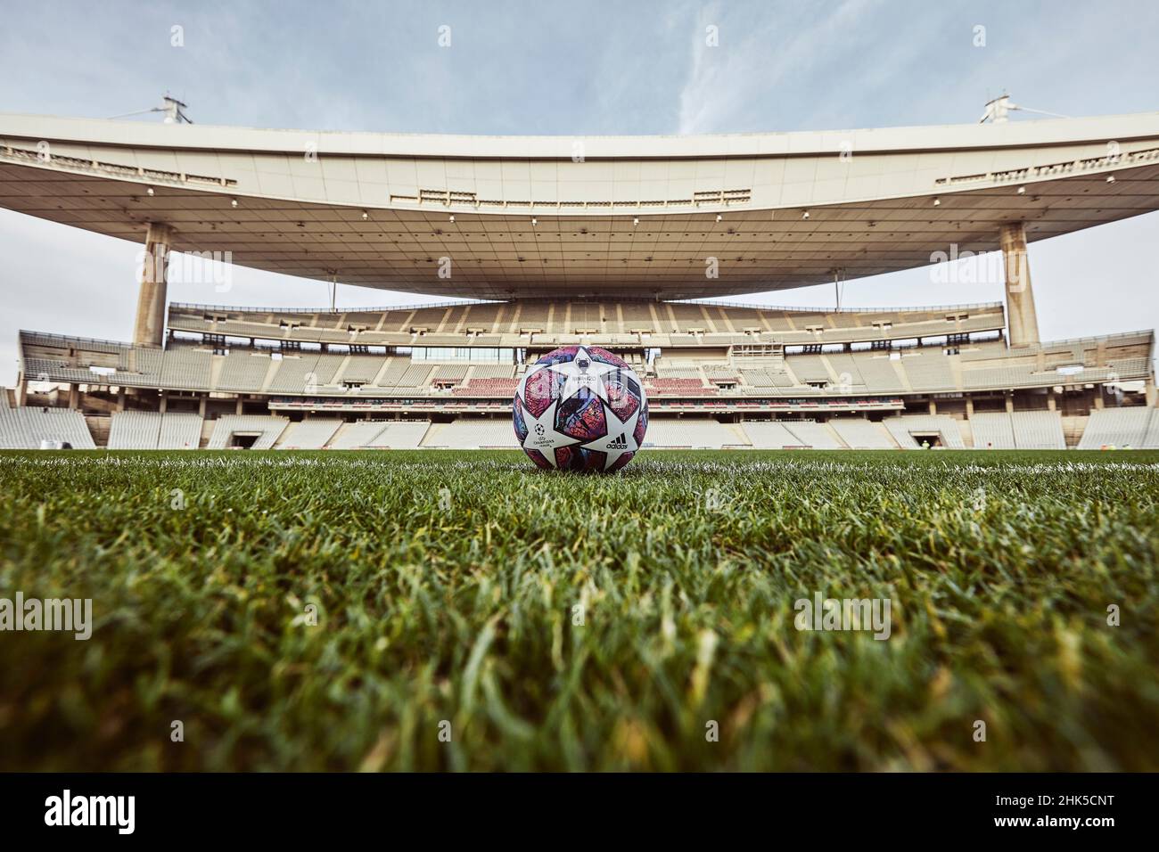Fußball: Adidas-Finale, offizieller Spielball für die K.O.-Phase und das Finale der UEFA Champions League 2020 in Istanbul Stockfoto