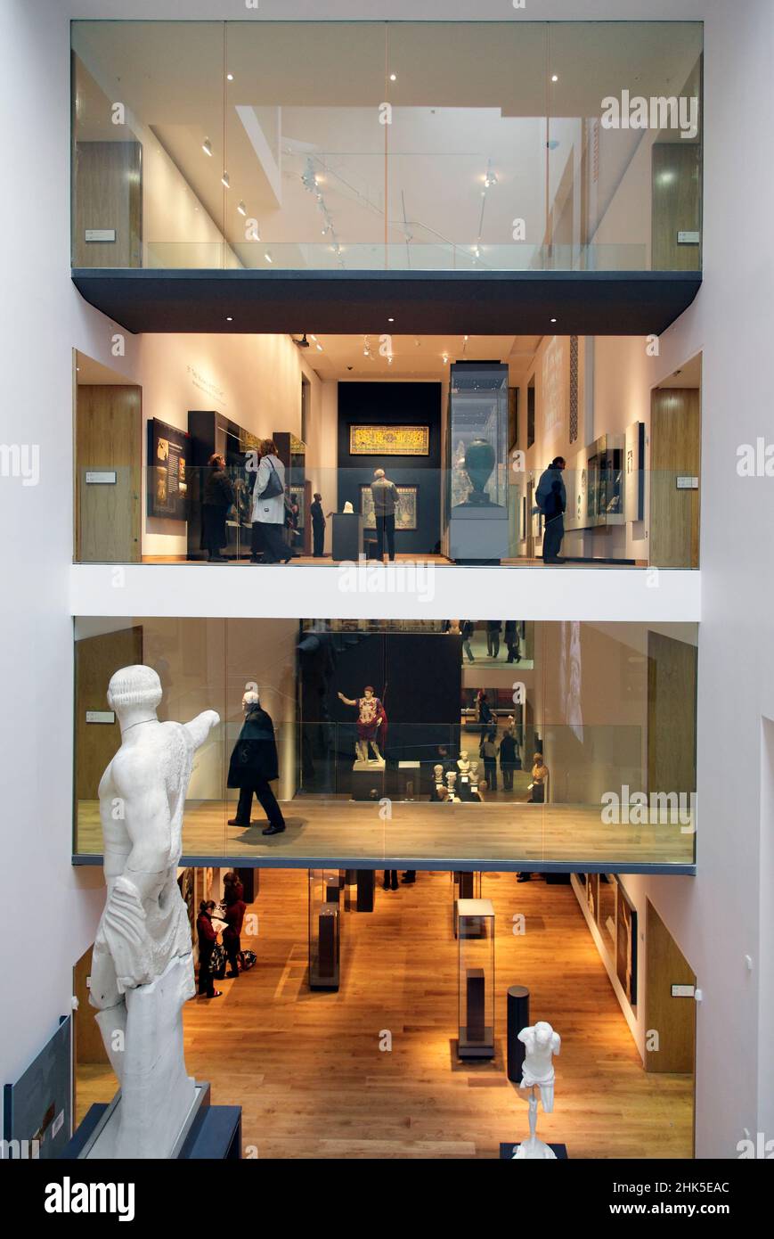 Das Ashmolean Museum, das OxfordÕs gegründet wurde und das älteste Museum in 1683 ist, beherbergt die riesigen Sammlungen von Kunst und Antiquitäten der Universität Stockfoto