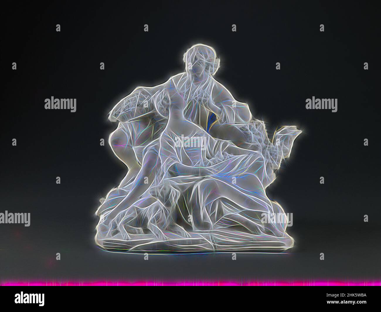 Inspiriert von den Traubenfressern, François Boucher, französisch, 1703–1770, Porzellanfabrik Sèvres, Frankreich, gegründet 1756, 1757–66, Porzellan, hergestellt in Sèvres, Frankreich, Europa, Keramik, 8 11/16 x 9 1/4 x 7 Zoll (22 x 23,5 x 17,8 cm, neu erfunden von Artotop. Klassische Kunst neu erfunden mit einem modernen Twist. Design von warmen fröhlichen Leuchten der Helligkeit und Lichtstrahl Strahlkraft. Fotografie inspiriert von Surrealismus und Futurismus, umarmt dynamische Energie der modernen Technologie, Bewegung, Geschwindigkeit und Kultur zu revolutionieren Stockfoto