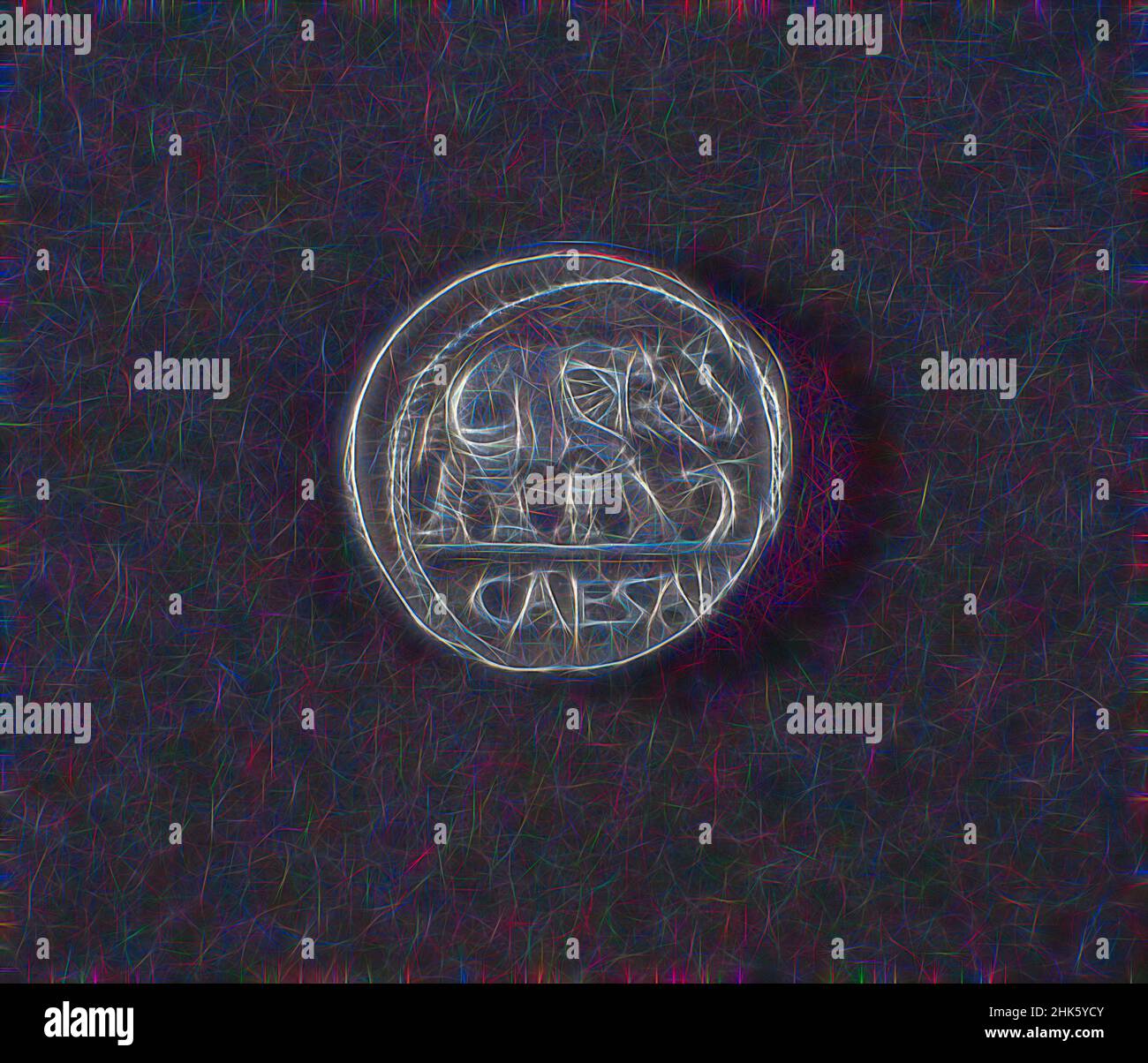 Inspiriert von Denarius mit Elefant, mit C. Julius Caesar, 100–44 v. Chr., Roman, republikanische Periode, 509–27 v. Chr., 49–48 v. Chr., Silber, Rom, Latium, Italien, Europa, Münzen & Währung, Metallverarbeitung, 3,78 Gramm, neu erfunden von Artotop. Klassische Kunst neu erfunden mit einem modernen Twist. Design von warmen fröhlichen Leuchten der Helligkeit und Lichtstrahl Strahlkraft. Fotografie inspiriert von Surrealismus und Futurismus, umarmt dynamische Energie der modernen Technologie, Bewegung, Geschwindigkeit und Kultur zu revolutionieren Stockfoto