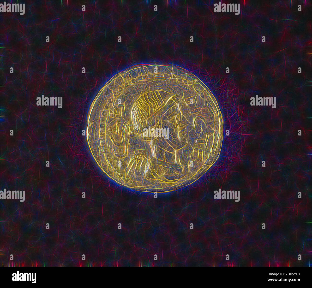 Inspiriert von Aureus mit Büste des Sieges, mit C. Julius Caesar, 100–44 v. Chr., Roman, republikanische Periode, 509–27 v. Chr., c. 45 v. Chr., Gold, Rom, Latium, Italien, Europa, Münzen & Währung, Metallverarbeitung, 7,98 Gramm, neu erfunden von Artotop. Klassische Kunst neu erfunden mit einem modernen Twist. Design von warmen fröhlichen Leuchten der Helligkeit und Lichtstrahl Strahlkraft. Fotografie inspiriert von Surrealismus und Futurismus, umarmt dynamische Energie der modernen Technologie, Bewegung, Geschwindigkeit und Kultur zu revolutionieren Stockfoto