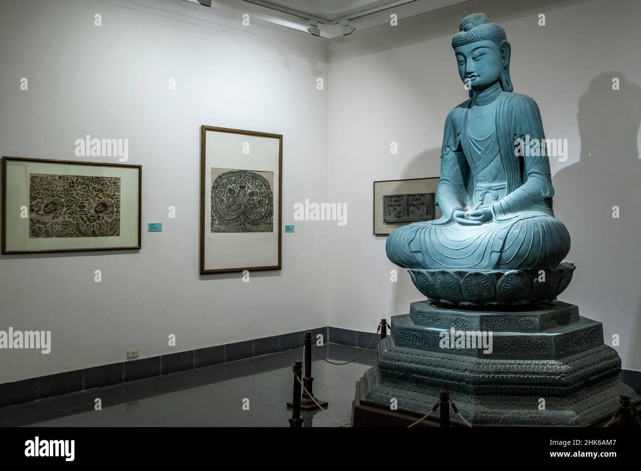 Amitabha Buddha, Vietnam Fine Arts Museum, Hanoi, Vietnam Stockfoto