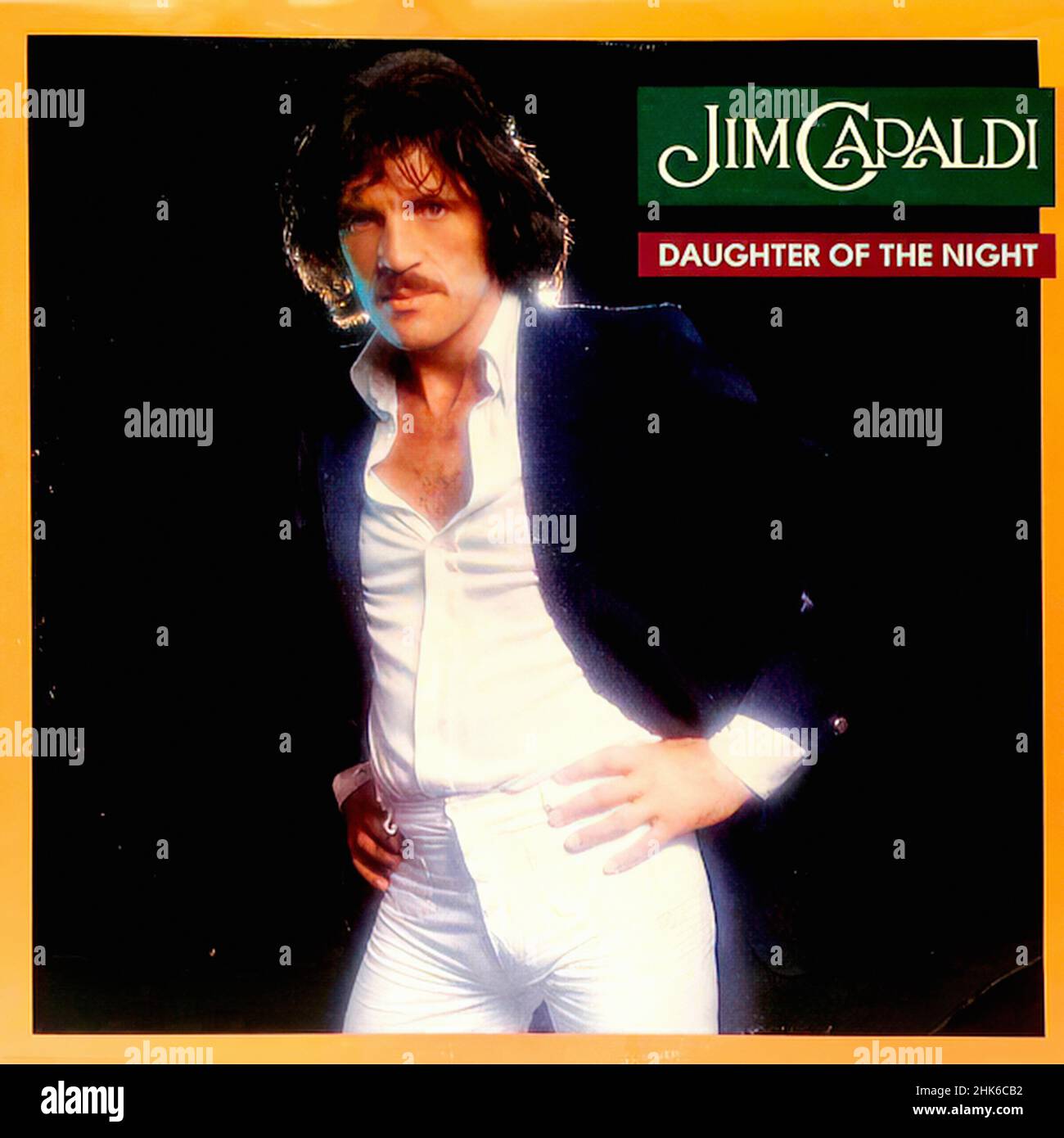 Vinylcover - Capaldi, Jim - Tochter der Nacht -CAN - 1978 Stockfoto