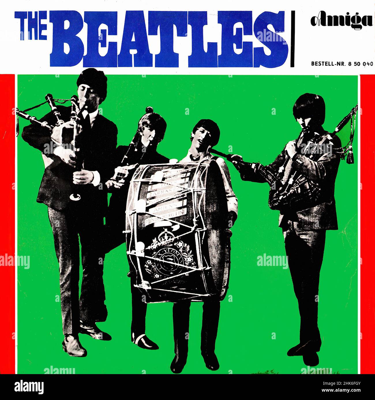 Vintage Vinyl Plattencover - Beatles, The - Amiga LP - DDR - 1965  Stockfotografie - Alamy