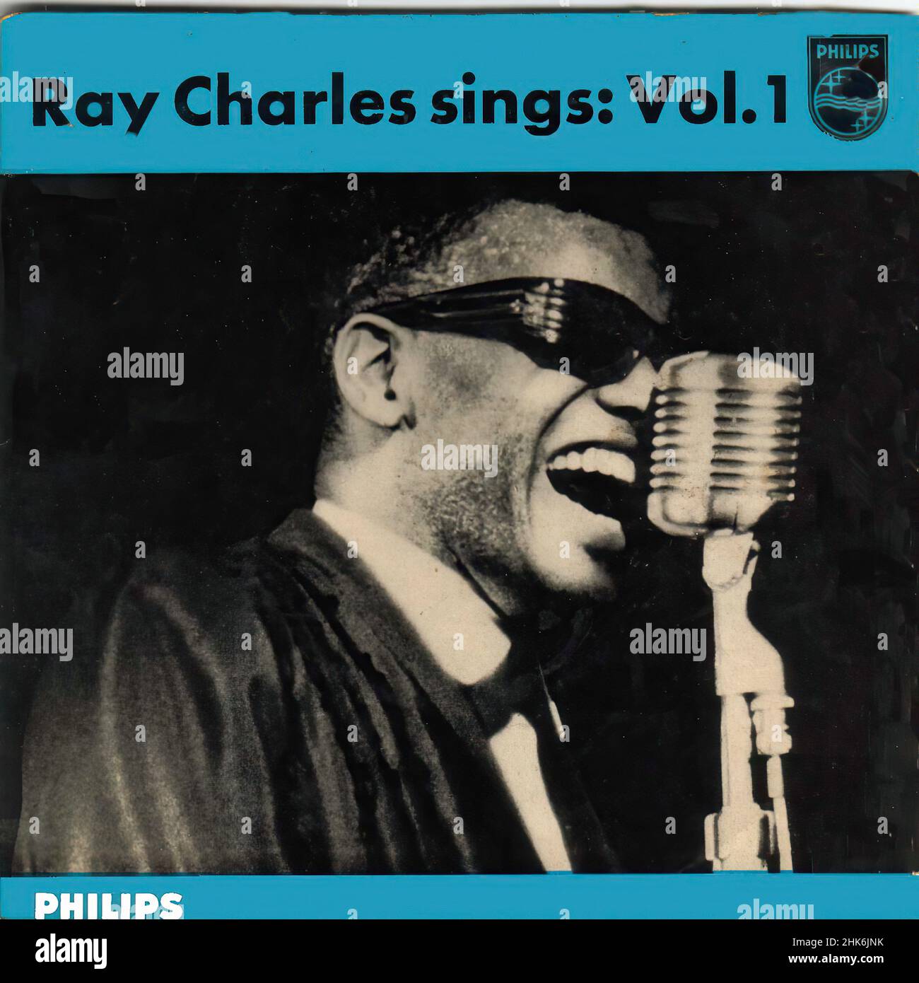 Vintage Vinyl Schallplattencover - Charles,Ray -Sings Vol.1 Stockfoto