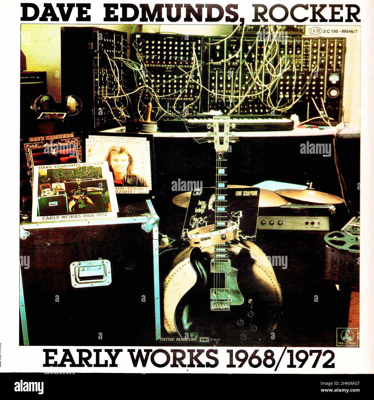 Vinylcover - Edmunds, Dave - Rocker - F - 1977 00003 Stockfoto