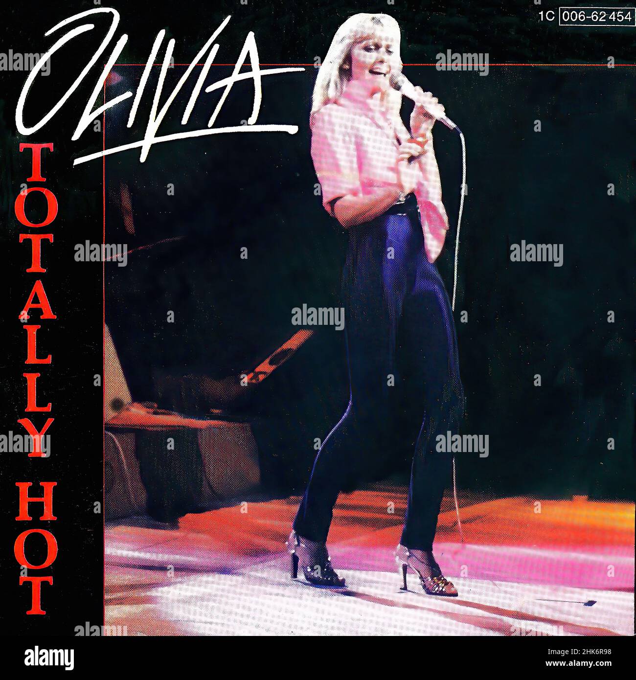 Vintage Vinyl Plattencover - Newton-John, Olivia - Totally Hot - D - 1978 Stockfoto