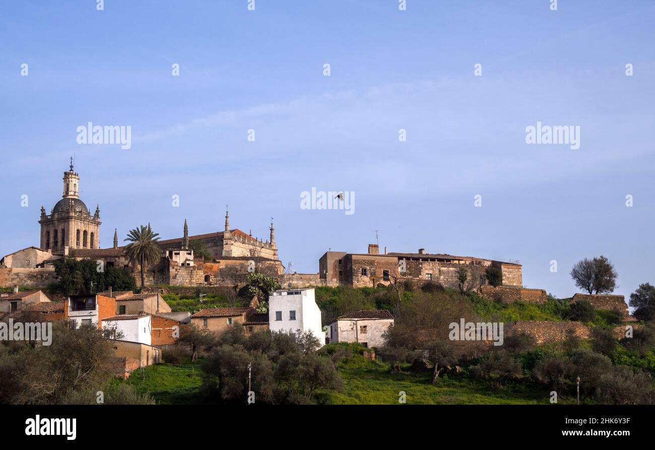 Catedral de Santa María de la Asunción. Coria. Cáceres. Extremadura. España Stockfoto