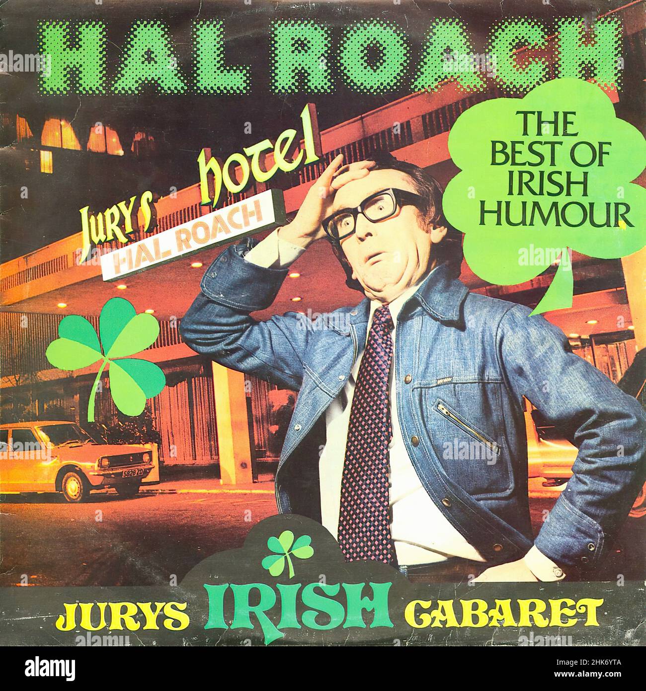 The Best Of Irish Humor - Vintage American Comedy Vinyl Album Stockfoto