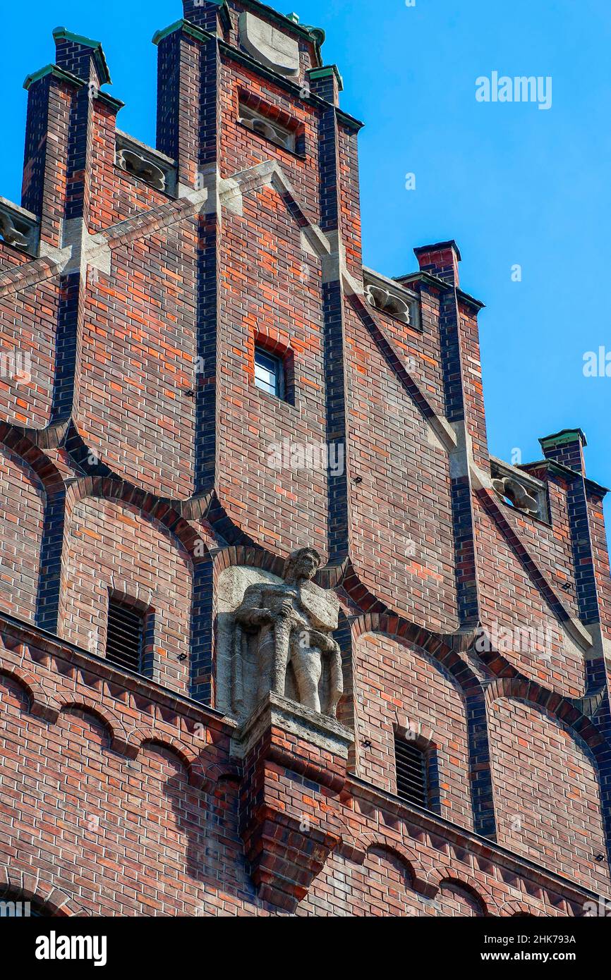 Neues Gerichtsgebäude von Friedrich von Thiersch 1905, Oberlandesgericht und Bayerisches Verfassungsgericht, München, Bayern, Deutschland Stockfoto