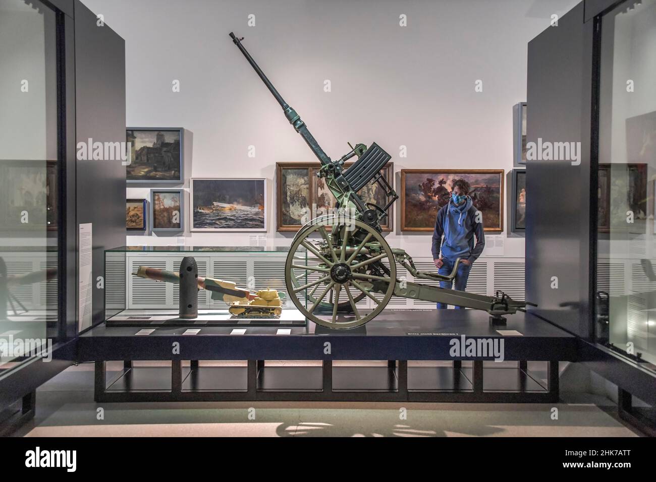 Haubitze, Dauerausstellung, Militärhistorisches Museum der Bundeswehr,