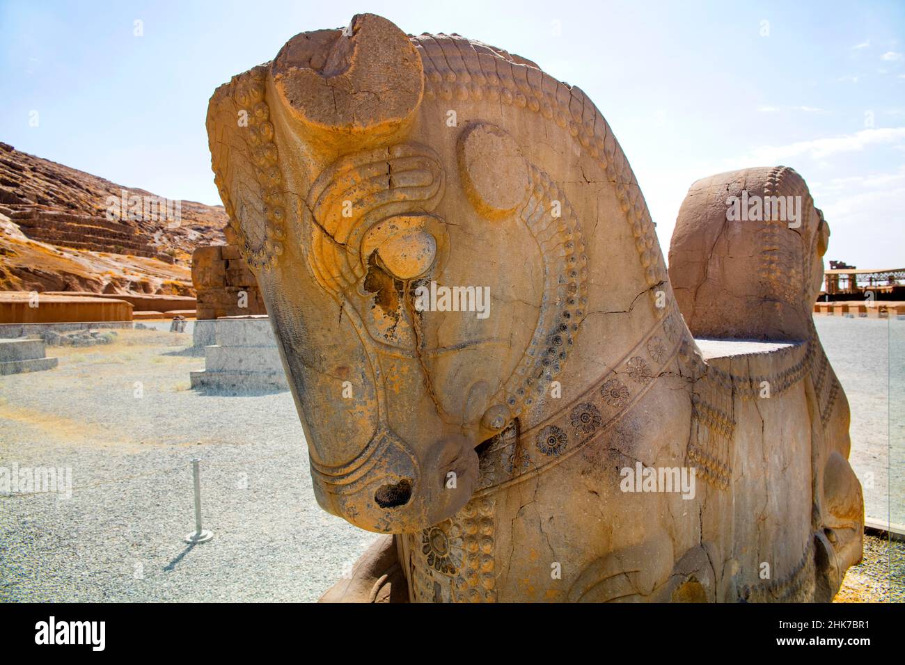 Bullenhauptstadt, Persepolis, Persepolis, Iran Stockfoto Bullenhauptstadt, Persepolis, Persepolis, Iran Stockfoto