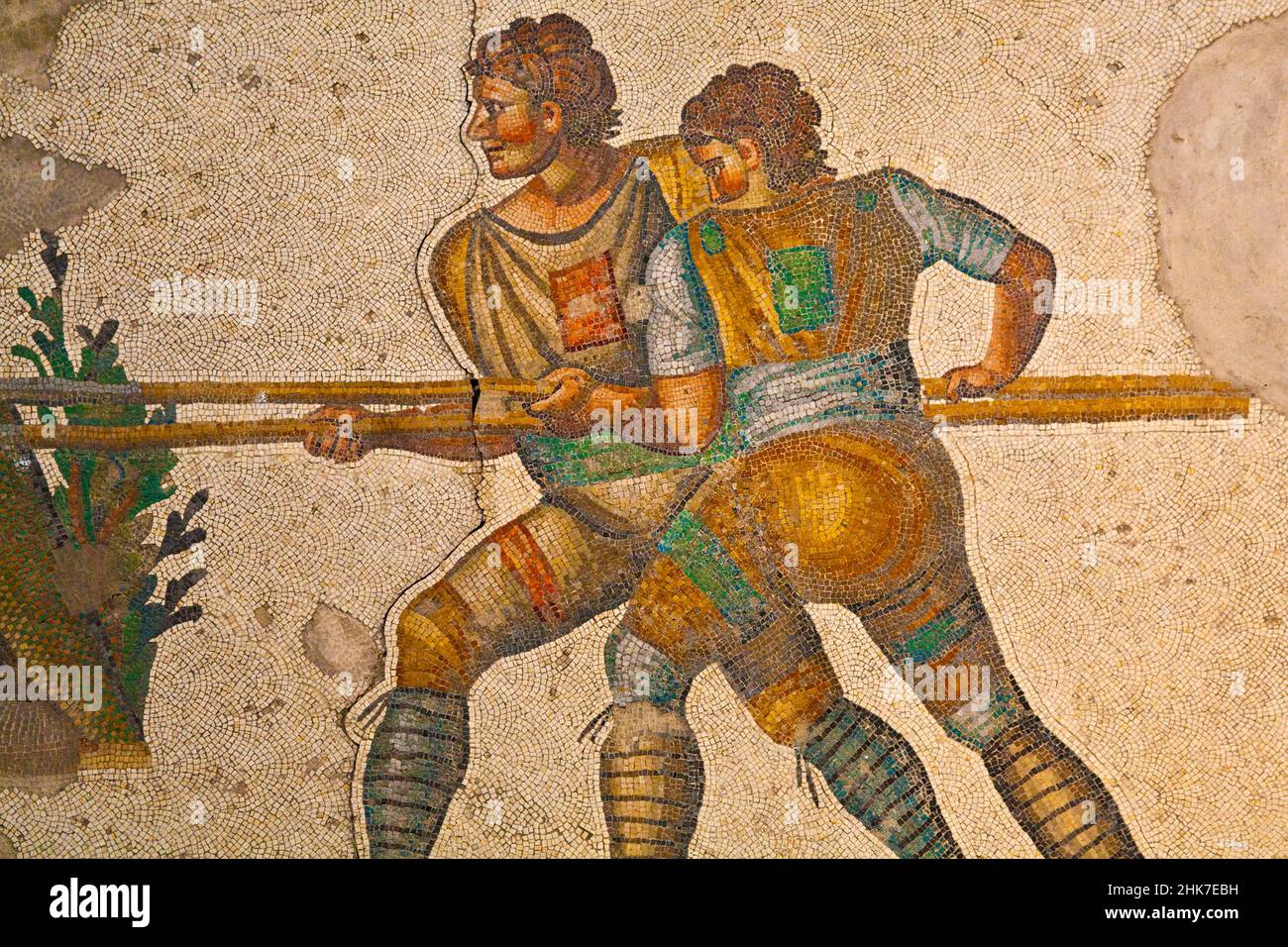 Mosaic Museum, Hunter, Istanbul, Türkei Stockfoto