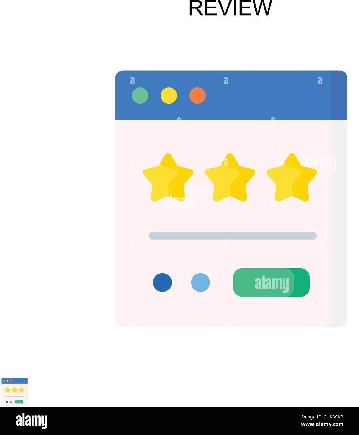 Einfaches Vektorsymbol anzeigen. Illustration Symbol Design-Vorlage für Web mobile UI-Element. Stock Vektor