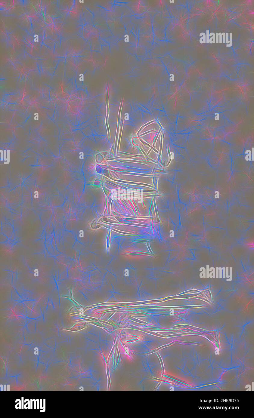 Inspiriert durch das Studium eines Arabers mit einem Esel. Die Figuren tragen traditionelle Kostüme. Seite 3 Araber an einer Mauer, neu erfunden von Artotop. Klassische Kunst neu erfunden mit einem modernen Twist. Design von warmen fröhlichen Leuchten der Helligkeit und Lichtstrahl Strahlkraft. Fotografie inspiriert von Surrealismus und Futurismus, umarmt dynamische Energie der modernen Technologie, Bewegung, Geschwindigkeit und Kultur zu revolutionieren Stockfoto