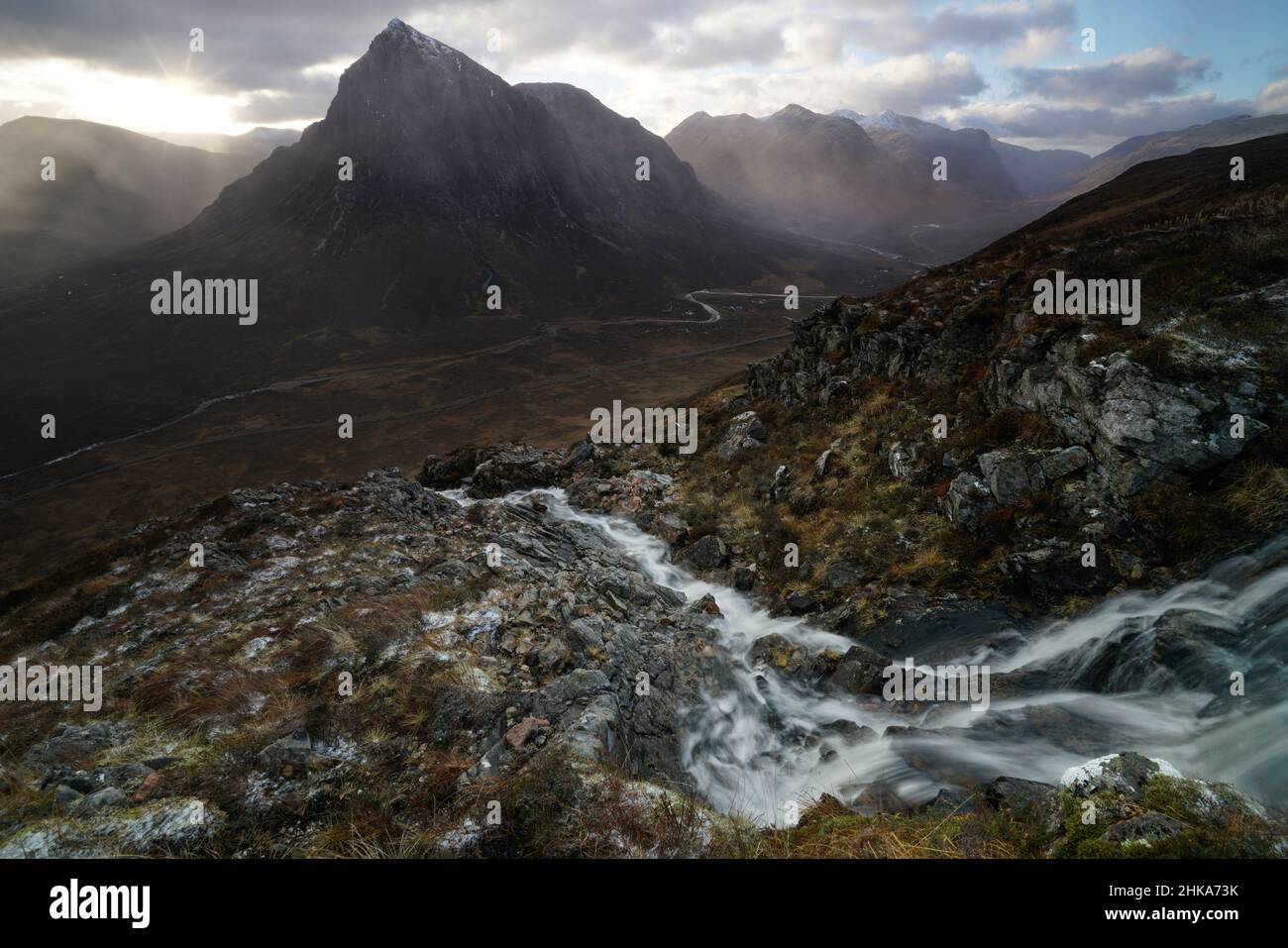 Glencoe, Highlands, Schottland. Stockfoto