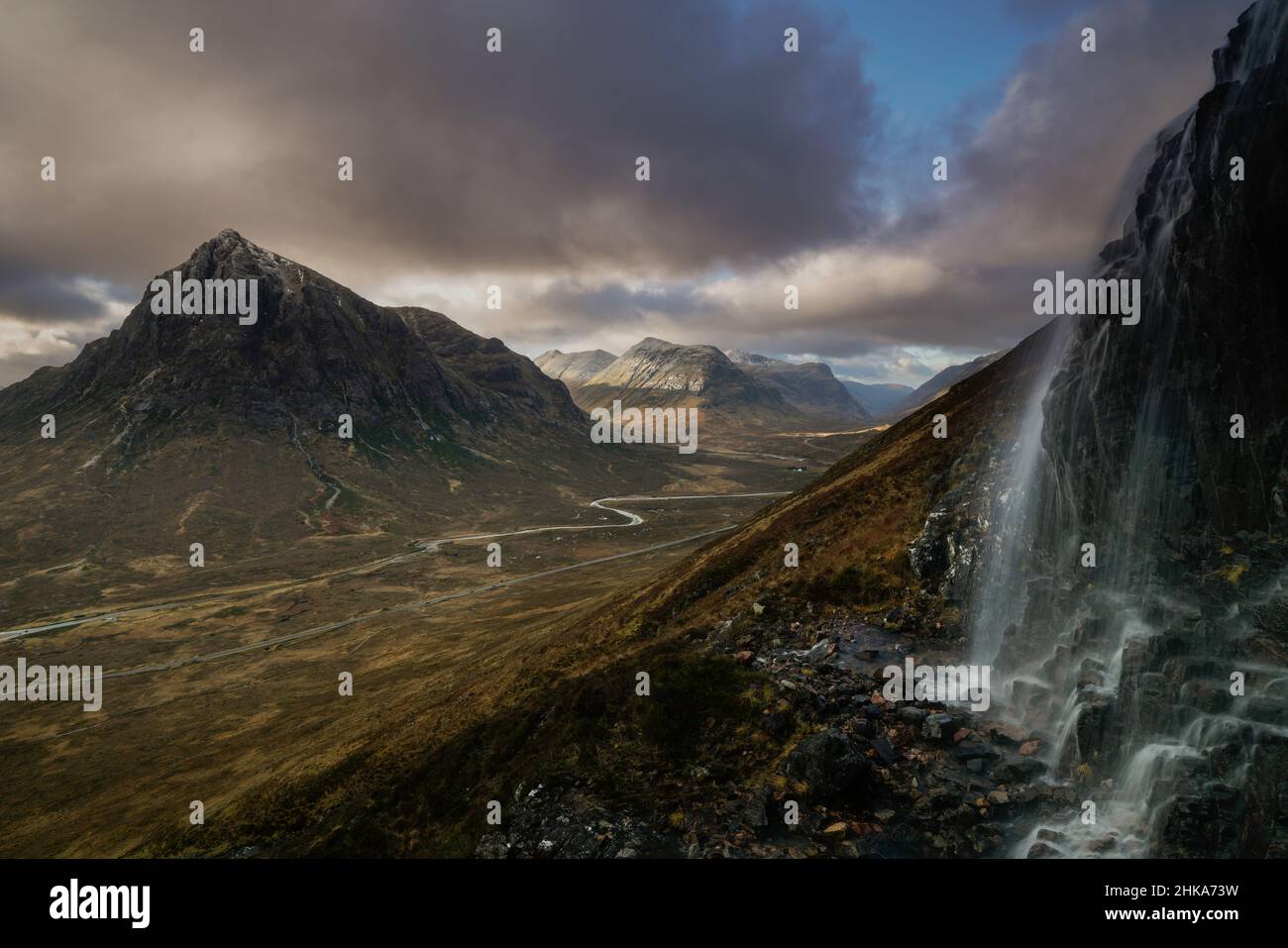 Glencoe, Highlands, Schottland. Stockfoto