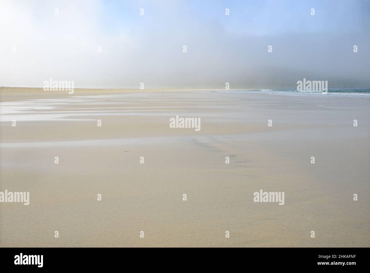 Scarasta Beach auf der Äußeren Hebridischen Insel Harris Stockfoto