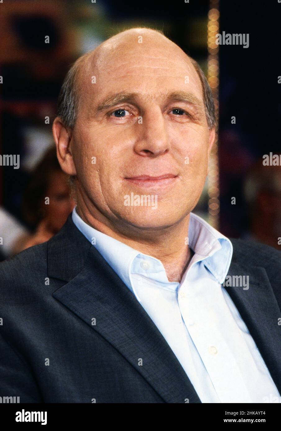 Dieter Hoeneß, ehemaliger deutscher Fußballspieler und Manager, Deutschland 2000. Stockfoto