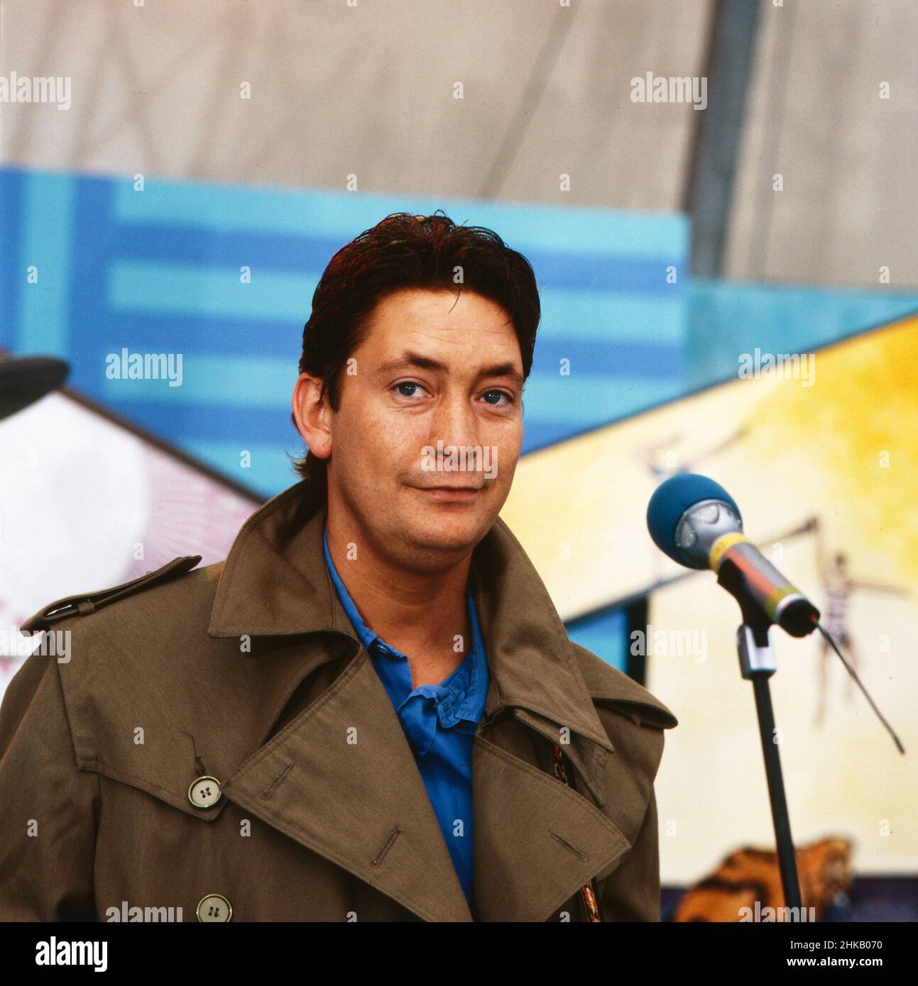 Chris Rea, britischer Sänger, Komponist und Gitarrist, Deutschland 1985. Stockfoto