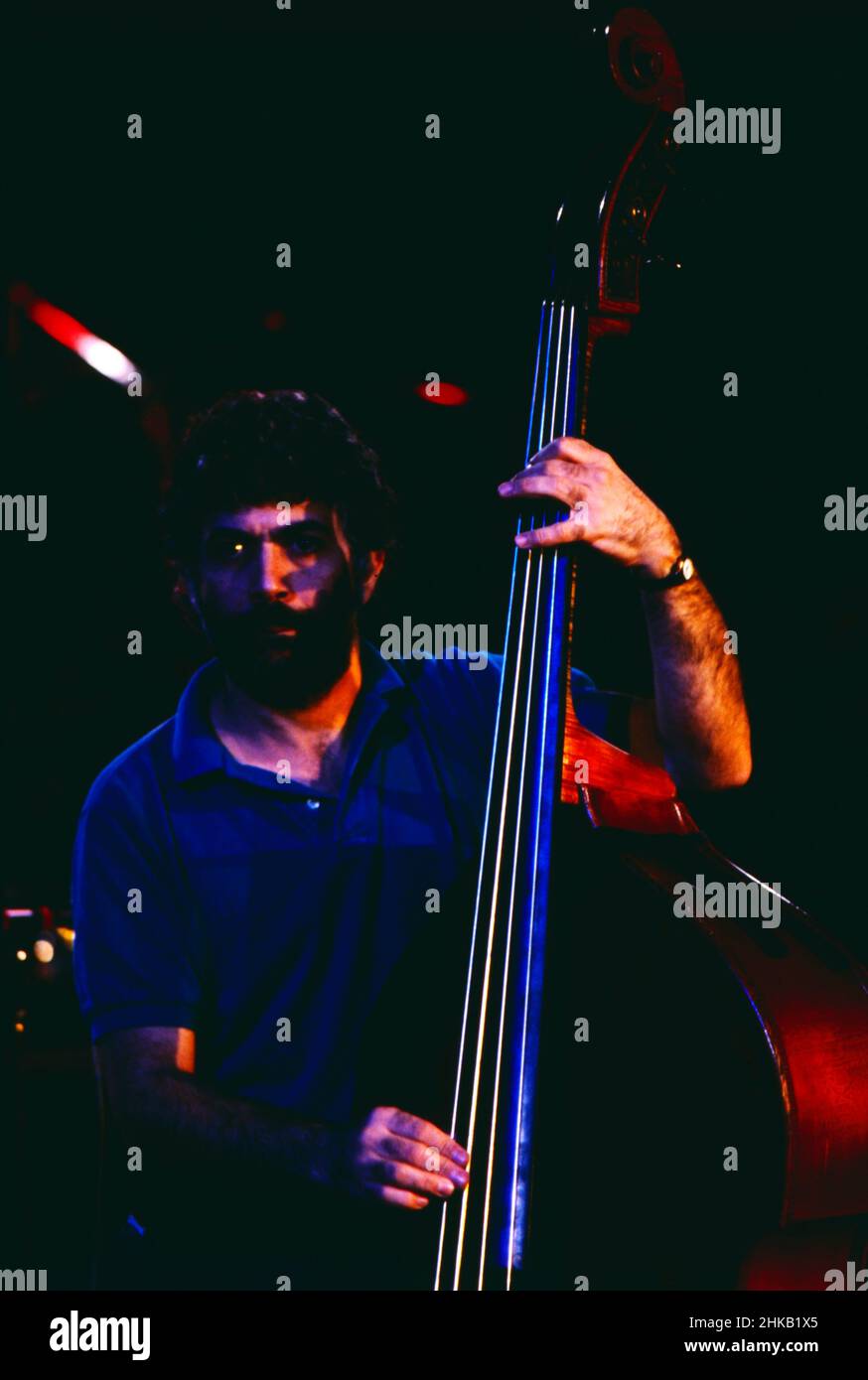 Jazz Fest Berlin, Philharmonie, 1986, Jazzmusiker Monty Alexander mit seiner Jamaican Band. Jazz Fest Berlin, Philharmonie, 1986, Jazzmusiker Monty Alexander und seine jamaikanische Band. Stockfoto