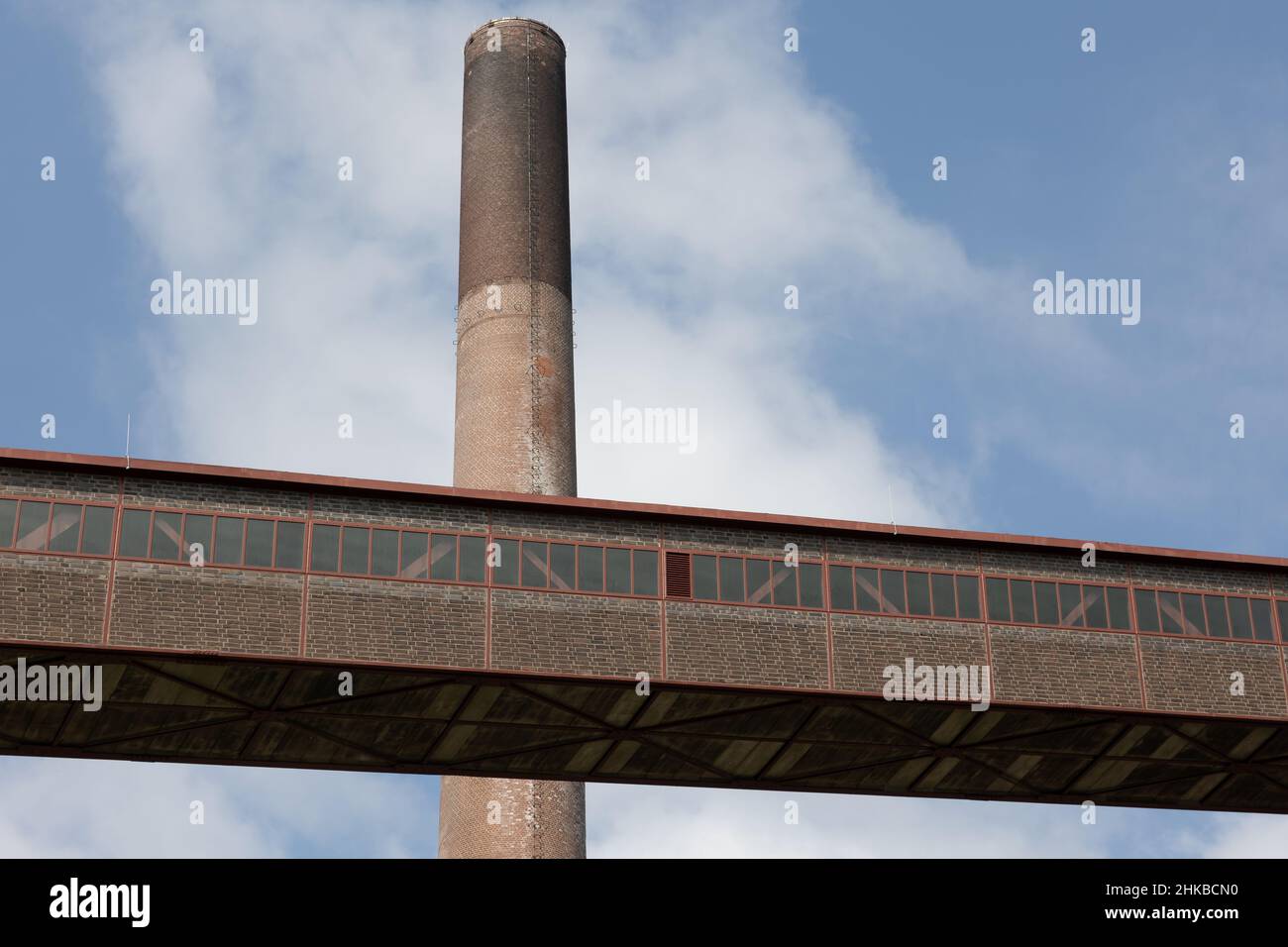 Teile des ehemaligen Kohlebergbaus im UNESCO-Weltkulturerbe Zeche Zollverein Stockfoto