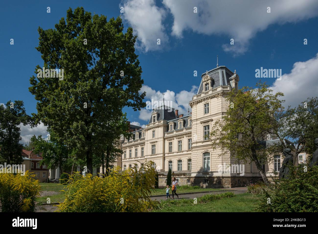 Der Potocki Palast in Lviv, Ukraine Stockfoto