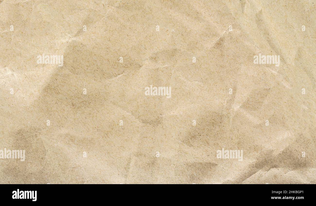 Abstrakter Hintergrund aus zerknittert Papier Textur Nahaufnahme Stockfoto