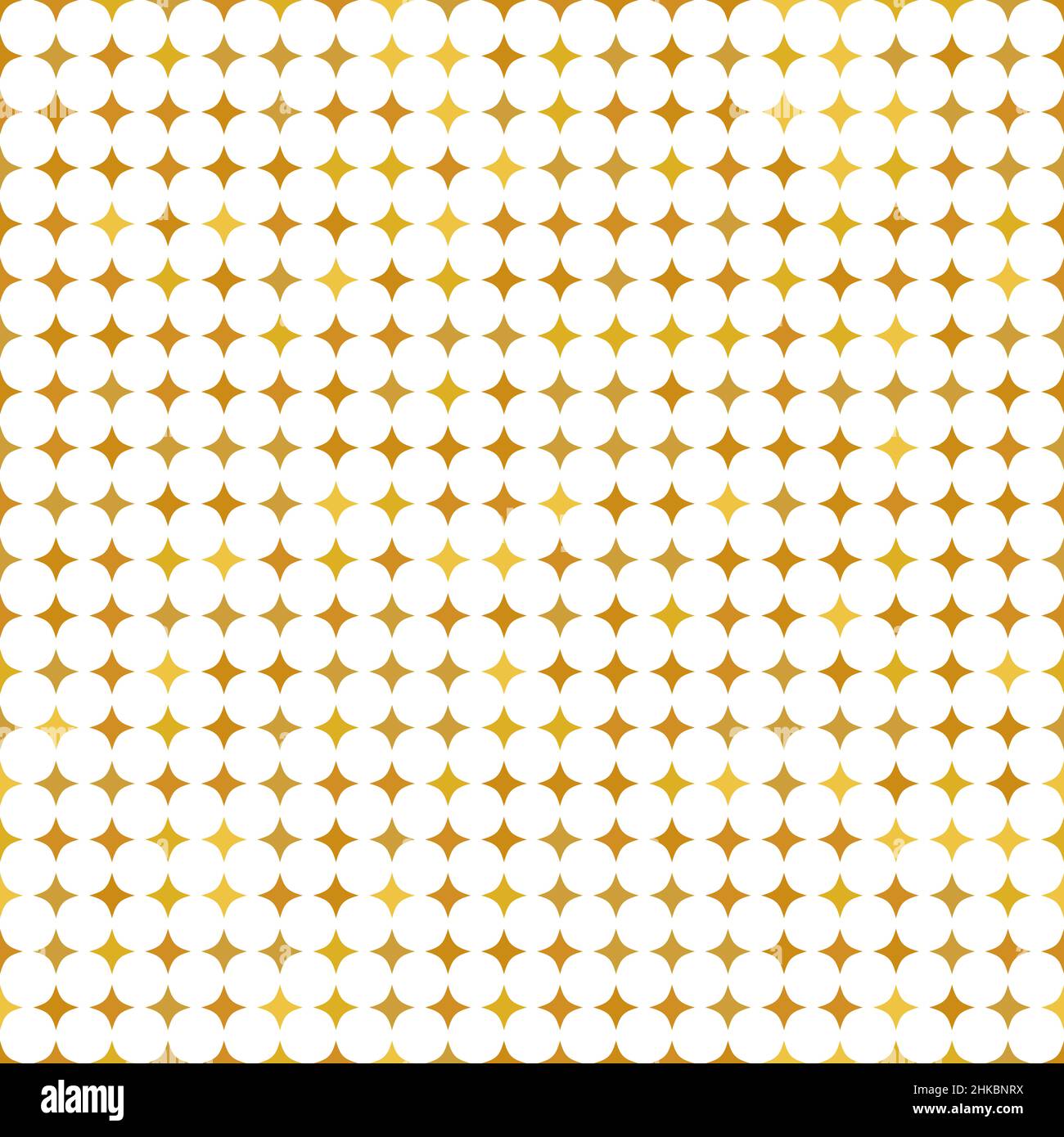 Nahtloses geometrisches Muster. Modernes Ornament mit Sternen. Geometrisches abstraktes Goldmuster Stockfoto