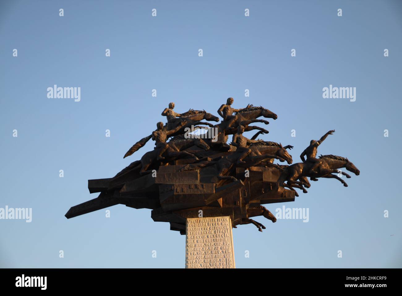 Gundogdu Square, Izmir Stockfoto