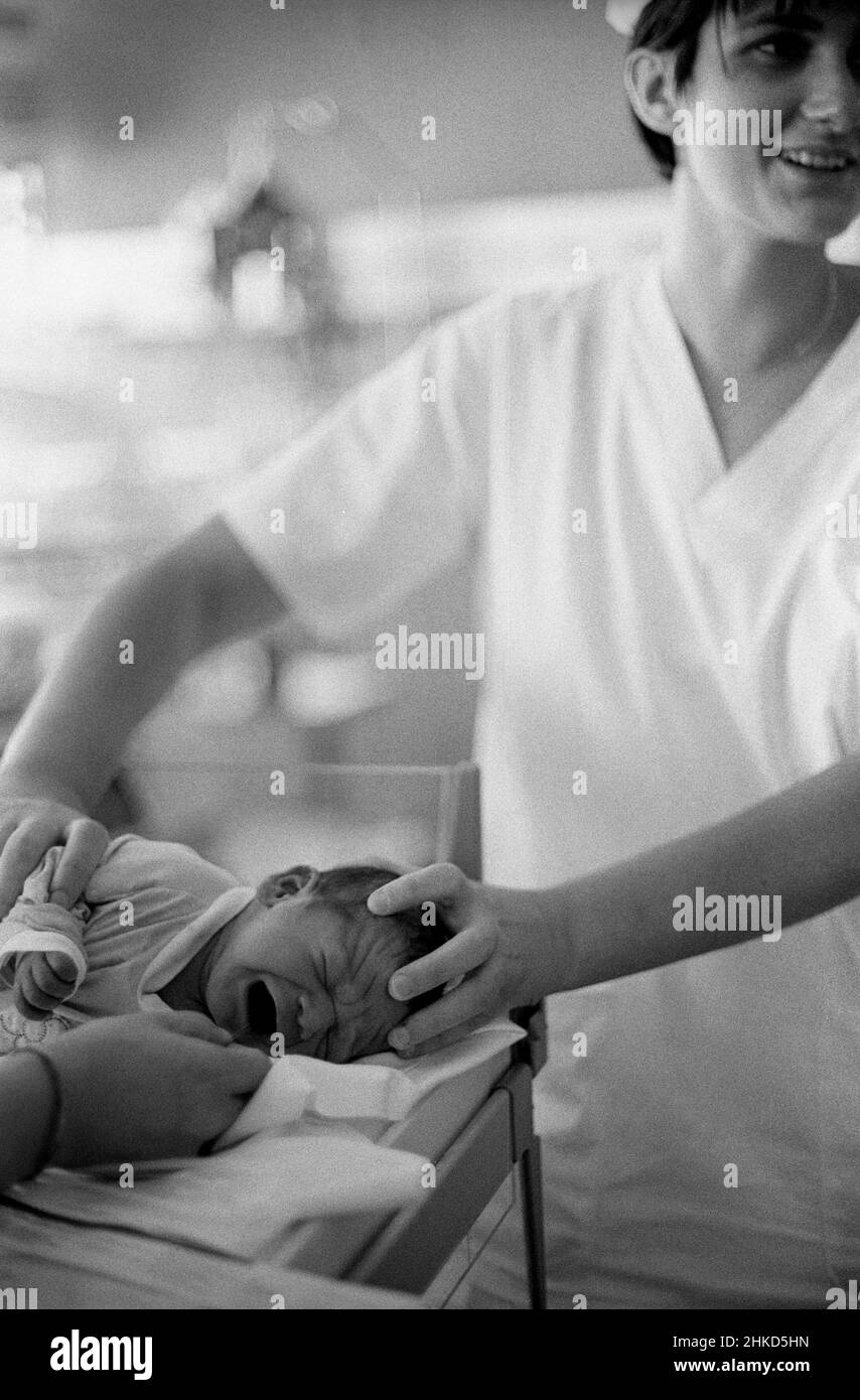 Neapel, Italien 1997: Krankenhaus „Villa Betania“. ©Andrea Sabbadini Stockfoto