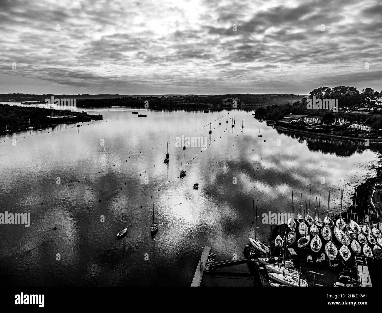 Bahnhof Saltash, Saltash, Cornwall, England Stockfoto