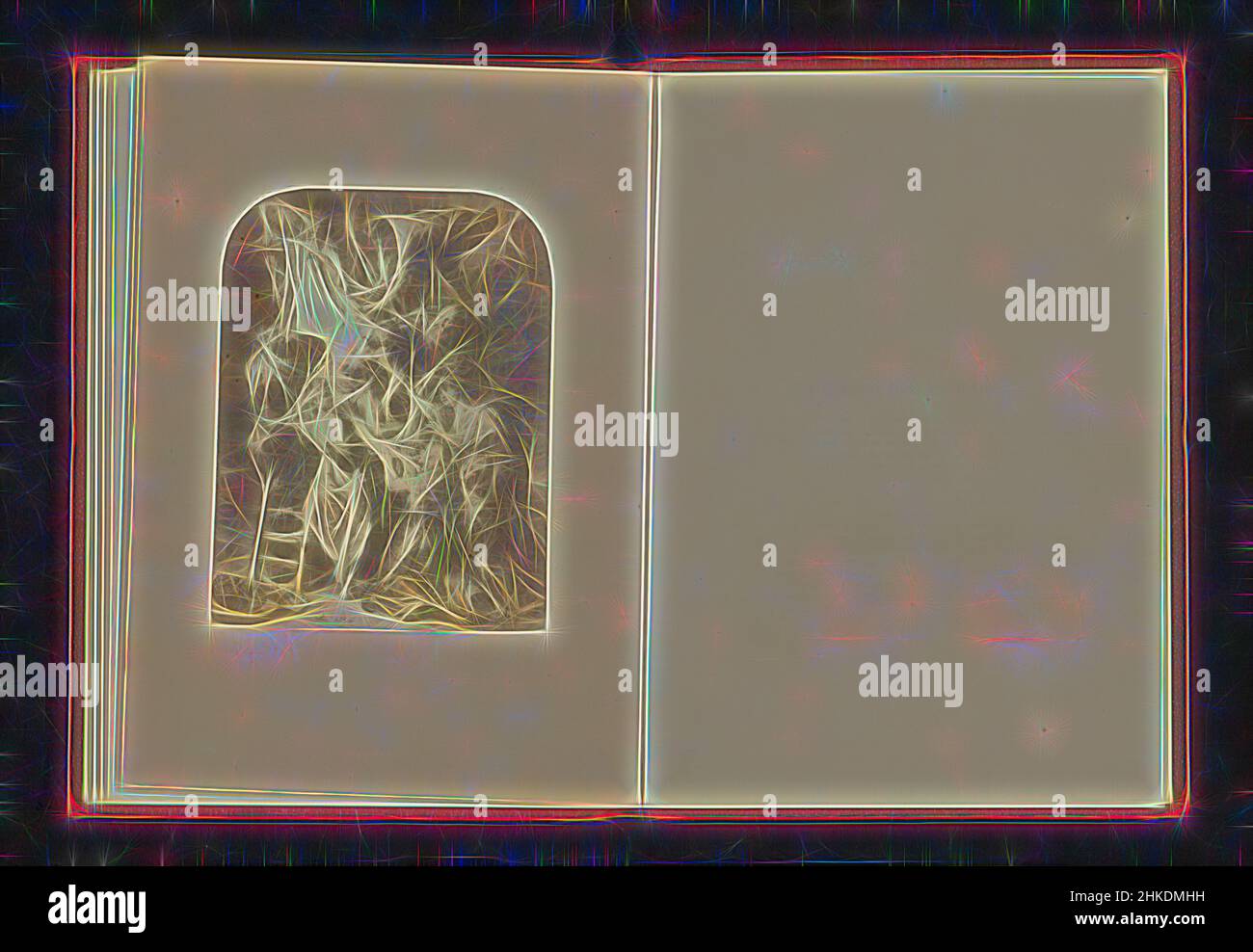 Inspiriert von der Fotoreproduktion eines Drucks nach einem Gemälde, das den Abstieg vom Kreuz darstellt, Negretti & Zambra, nach: Peter Paul Rubens, c. 1853 - in oder vor 1863, Albumendruck, Höhe 121 mm × Breite 91 mm, neu erfunden von Artotop. Klassische Kunst neu erfunden mit einem modernen Twist. Design von warmen fröhlichen Leuchten der Helligkeit und Lichtstrahl Strahlkraft. Fotografie inspiriert von Surrealismus und Futurismus, umarmt dynamische Energie der modernen Technologie, Bewegung, Geschwindigkeit und Kultur zu revolutionieren Stockfoto